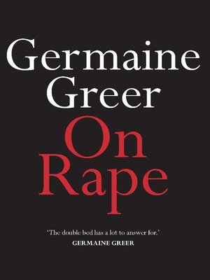 cover image of On Rape